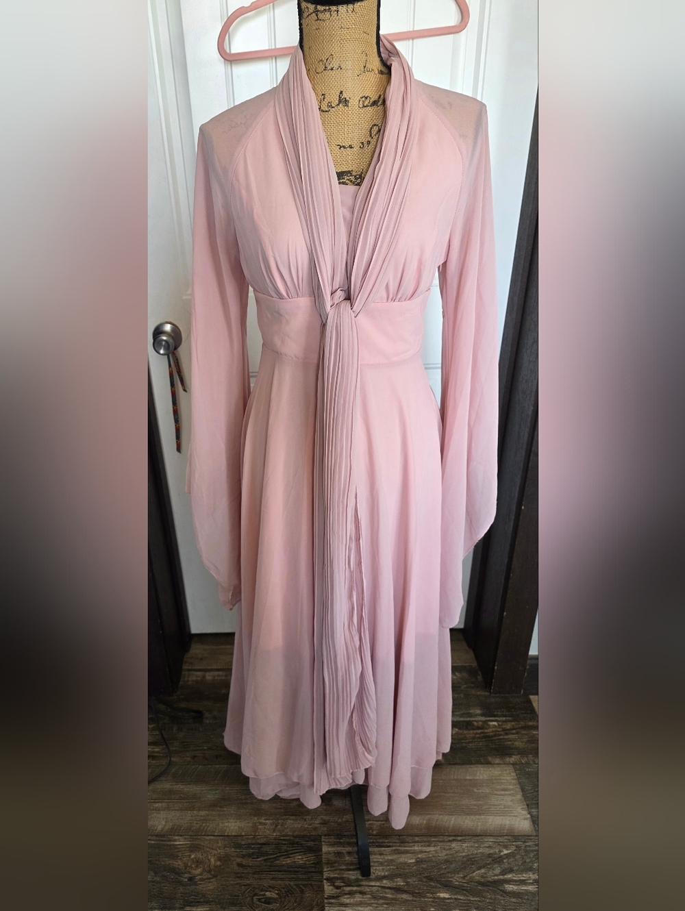 Toleen Pink Maxi Dress S
